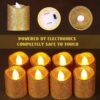 1 GOLDEN POWDER CANDLE LIGHT (60PCS)